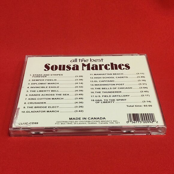 All The Best Sousa Marches CD 2007 - Picture 4 of 8